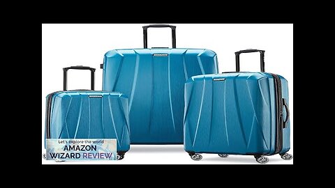 Samsonite Centric 2 Hardside Expandable Luggage with Spinners Caribbean Blue 3-Piece Set Review