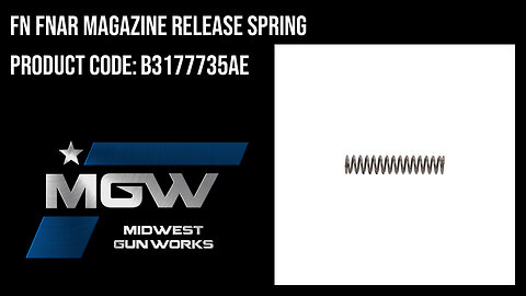FN FNAR Magazine Release Spring - B3177735AE