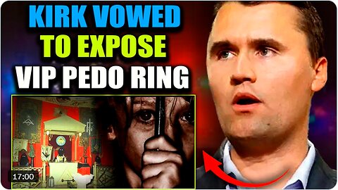 Charlie Kirk Was About to Expose Israeli Child Trafficking Ring Involving Erika Before He Died