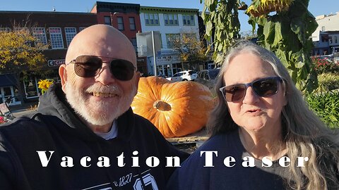 Vacation Nearly Over - A VIEW OF WHAT'S TO COME