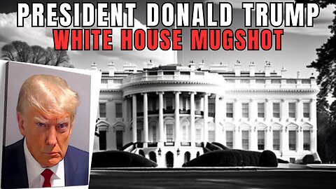 TRUMP TROLLING WITH MUGSHOT IN OVAL OFFICE