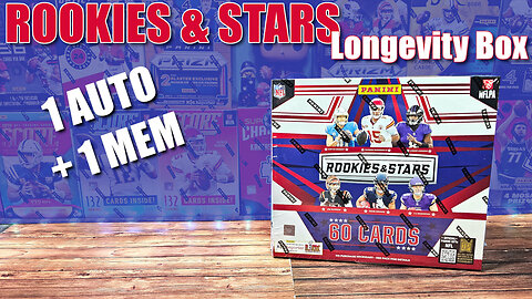 Rookies & Stars Longevity Box | One AUTO + One MEM, but are they Good?