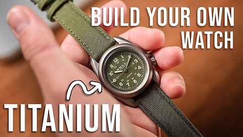 How to BUILD YOUR OWN Automatic TITANIUM watch!