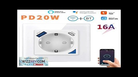 Tuya WiFi Smart EU Wall Socket with PD 20W Type-C Review