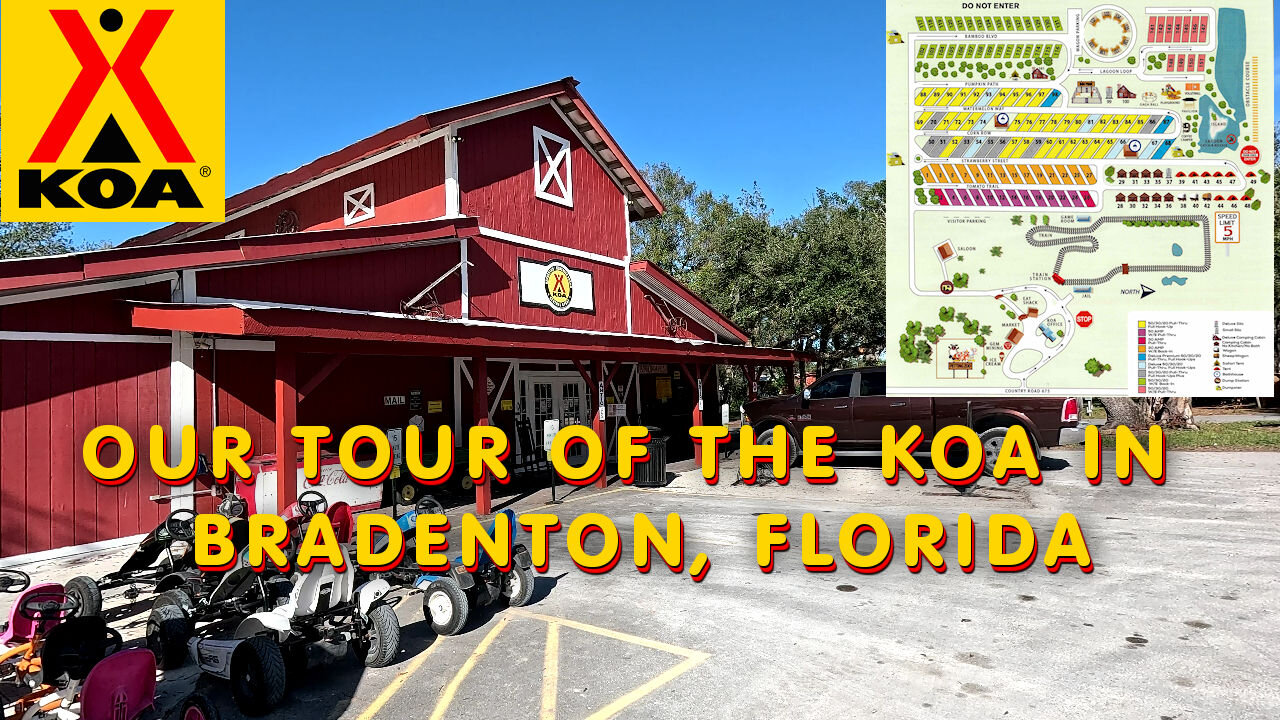 Our Tour of Bradenton KOA Campground