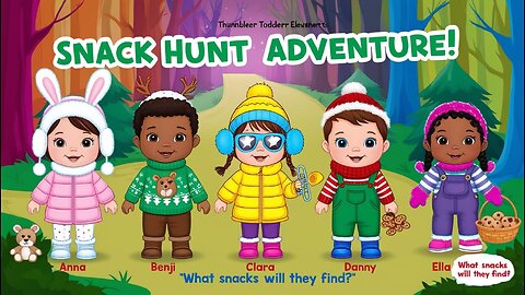 Kids Snack Hunt Adventure | Nursery Rhymes