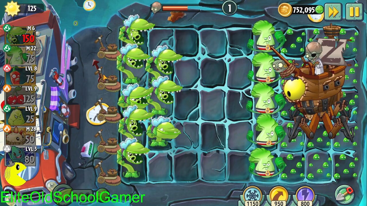 Plants vs Zombies 2 - Zomboss - Seedium Showcase - Snap Pea - January 2025