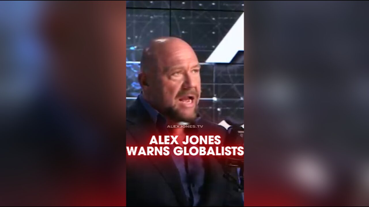 Alex Jones Has a Warning For Globalists Trying To Kill Him - 3/11/25