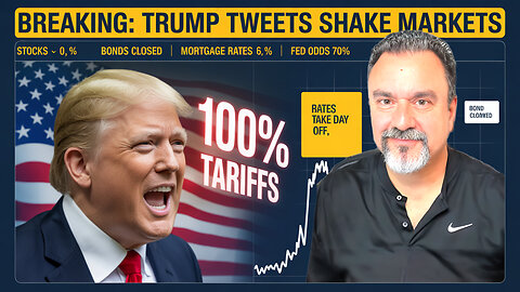 Trump Tweets Shake Markets — But Mortgage Rates Take the Day Off 🏦