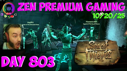 🔴REAL Pirate Time!! ~ Day 803/999 [DAILY LIVES] ~ Zen Premium Gaming