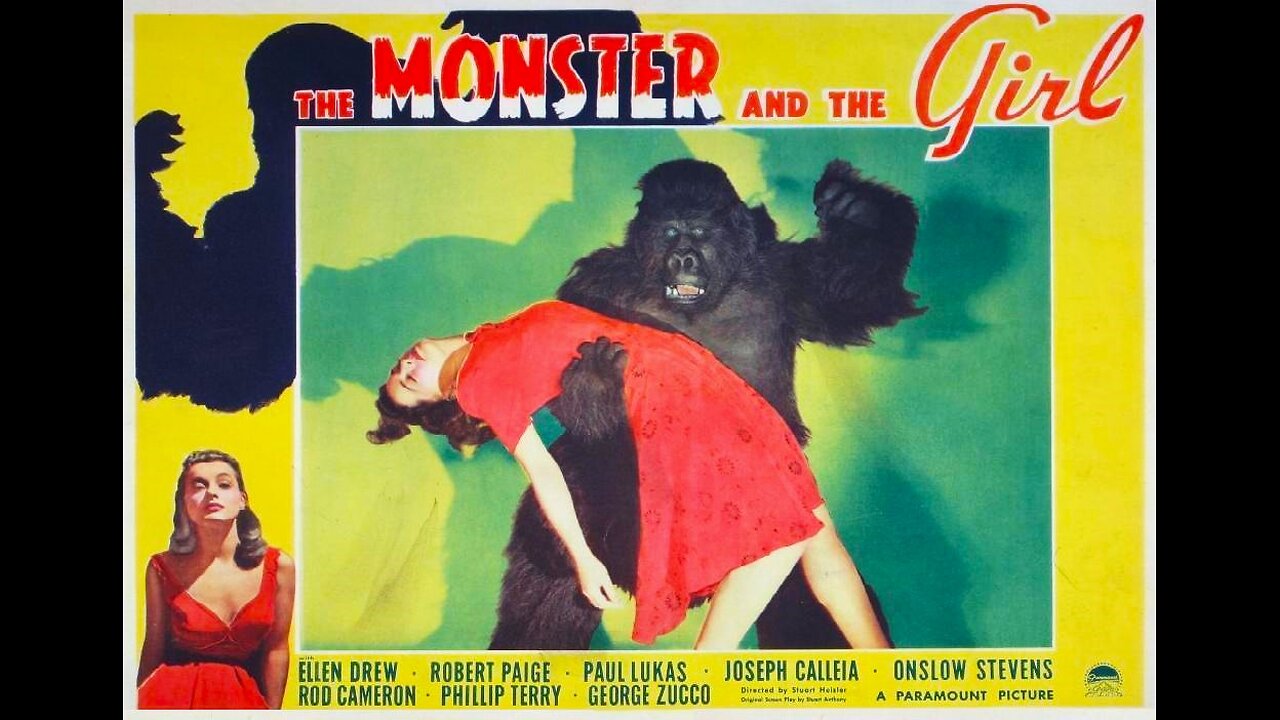 George Zucco THE MONSTER AND THE GIRL 1941 A Monstrous Ape Attacks Mobsters FULL MOVIE in HD