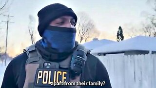 Black ICE Agent Goes Viral after asking Leftist, "Are you a man?"