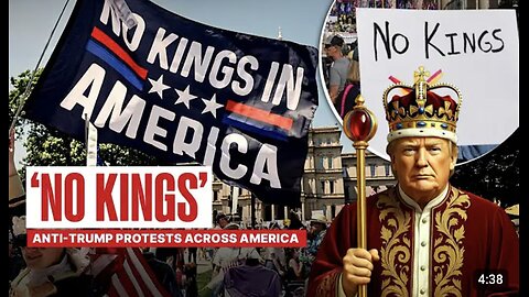 'No Kings': America Erupts In Anti-Trump Protests, Citizens Ask For End To Authoritarianism