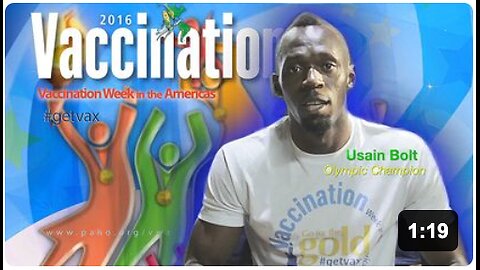 Jab promotor - USAIN BOLT gets out of breath just walking up the stairs