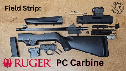 Field Strip: Ruger PC Carbine