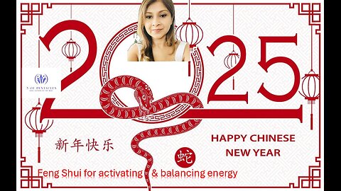 2025 Feng Shui & Energy Activations Chinese New Year of the Snake #tarot #fengshui #chinesenewyear