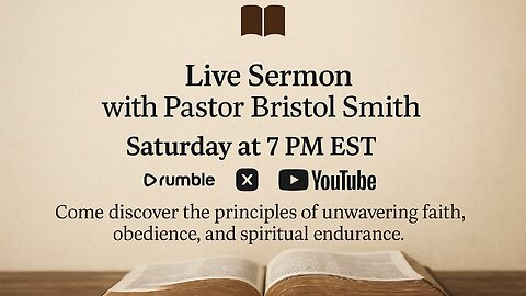 Double Minded Christians - Pastor Bristol Smith