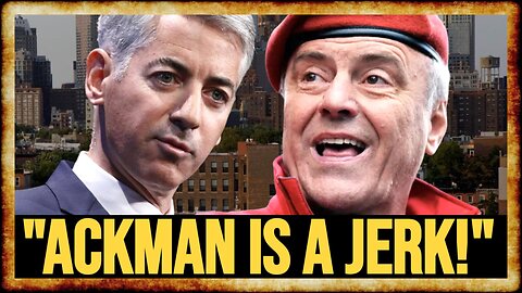 Curtis Sliwa TRASHES Bill Ackman For Telling Him To DROP OUT of Mayor's Race