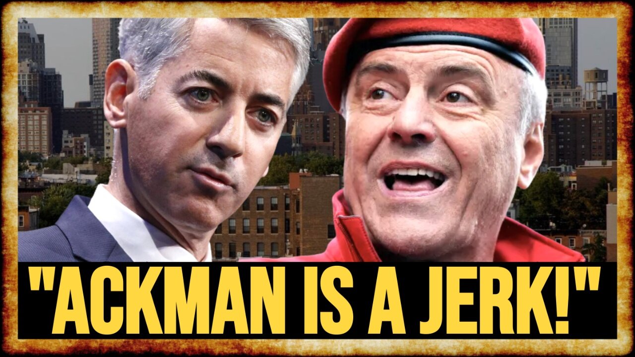 Curtis Sliwa TRASHES Bill Ackman For Telling Him To DROP OUT of Mayor's Race