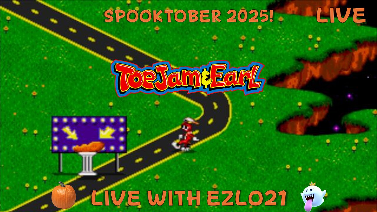 🎃 Toejam & Earl Spooktober Day 8 | Live With EZLO21 👻