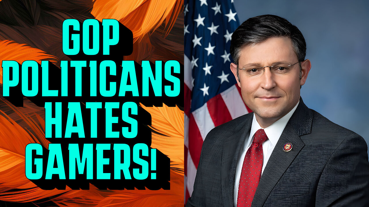 Speaker Mike Johnson Calls Gamers Fat, Lazy Medicaid Leaches!