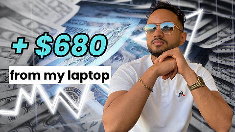 $680 From My Laptop (Most People Overthink This)