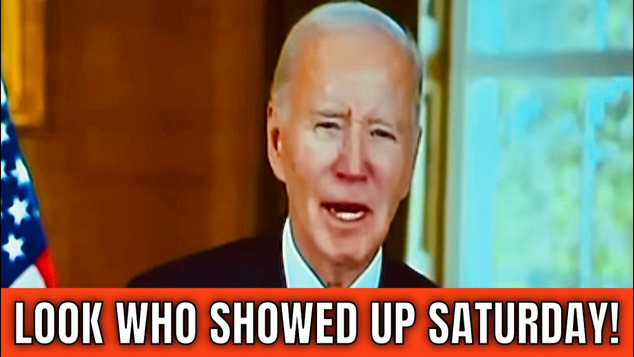 Sleepy Joe ARISES from his SLUMBER to MUMBLE through a 2-minute speech