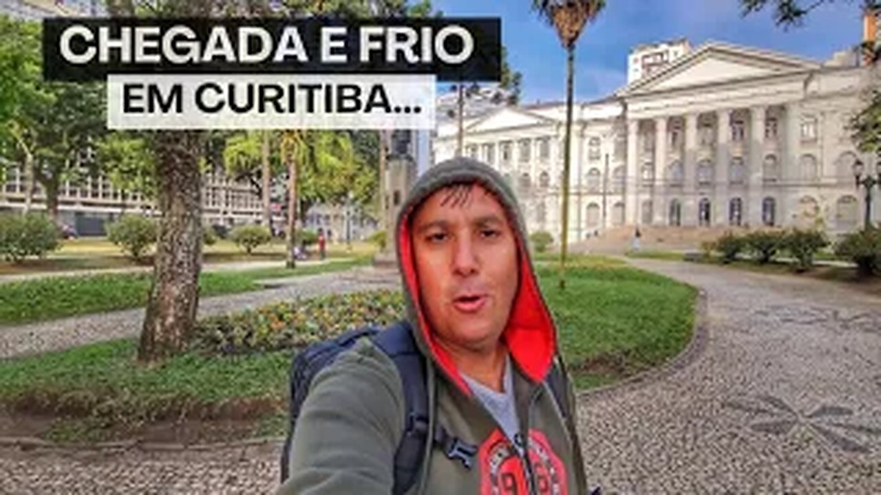 WE ARRIVED IN CURITIBA! Temperature feels like 2°C and First Impressions ❄️