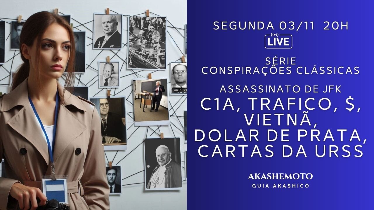 CIA, Tráfico de Drogas, Vietnã, Dólar de Prata & JFK - Série Conspirações Clássicas