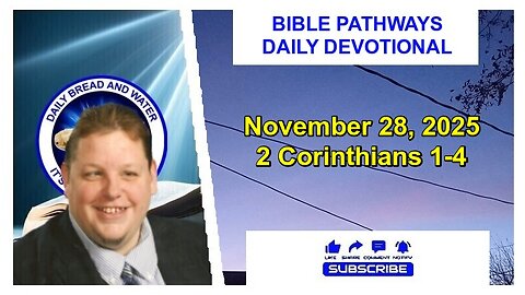Bible Pathways Daily Devotional Nov 28, 2025
