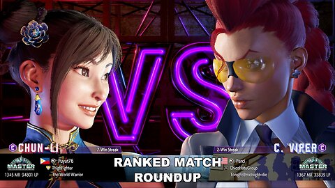Kuya Kalbo SF6 Ranked Roundup. Chun Li Master Rank [Hori Fight Stick]