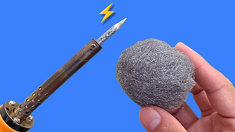 Solve the problem of cleaning the soldering iron tip from