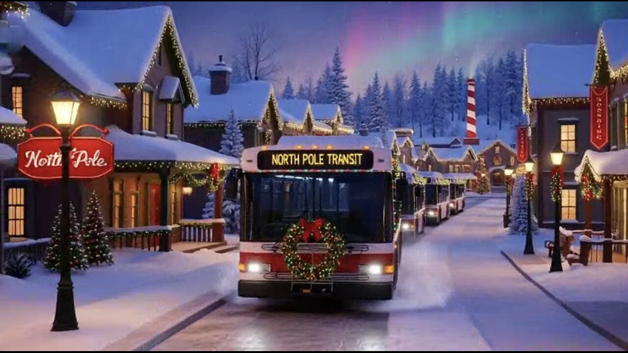 Christmas North Pole Express Citybus