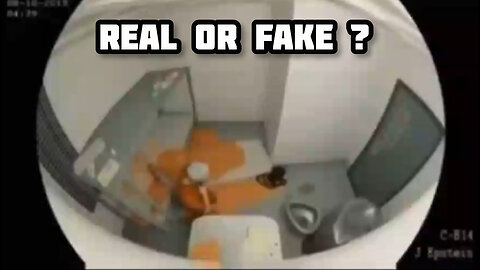 Is This Really Video Of Epstein Trying To Kill Himself From The DOJ Website ?