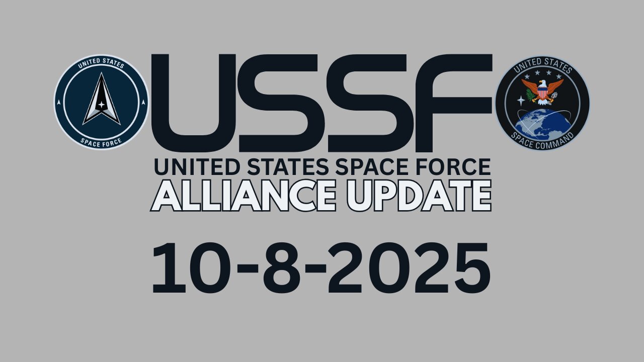USSF SPACE FORCE ALLIANCE UPDATE
