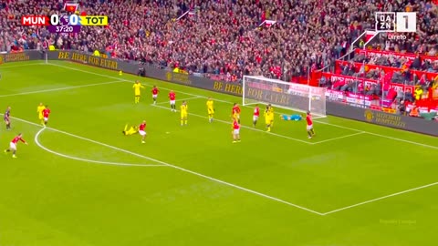 United goal vs tottenham