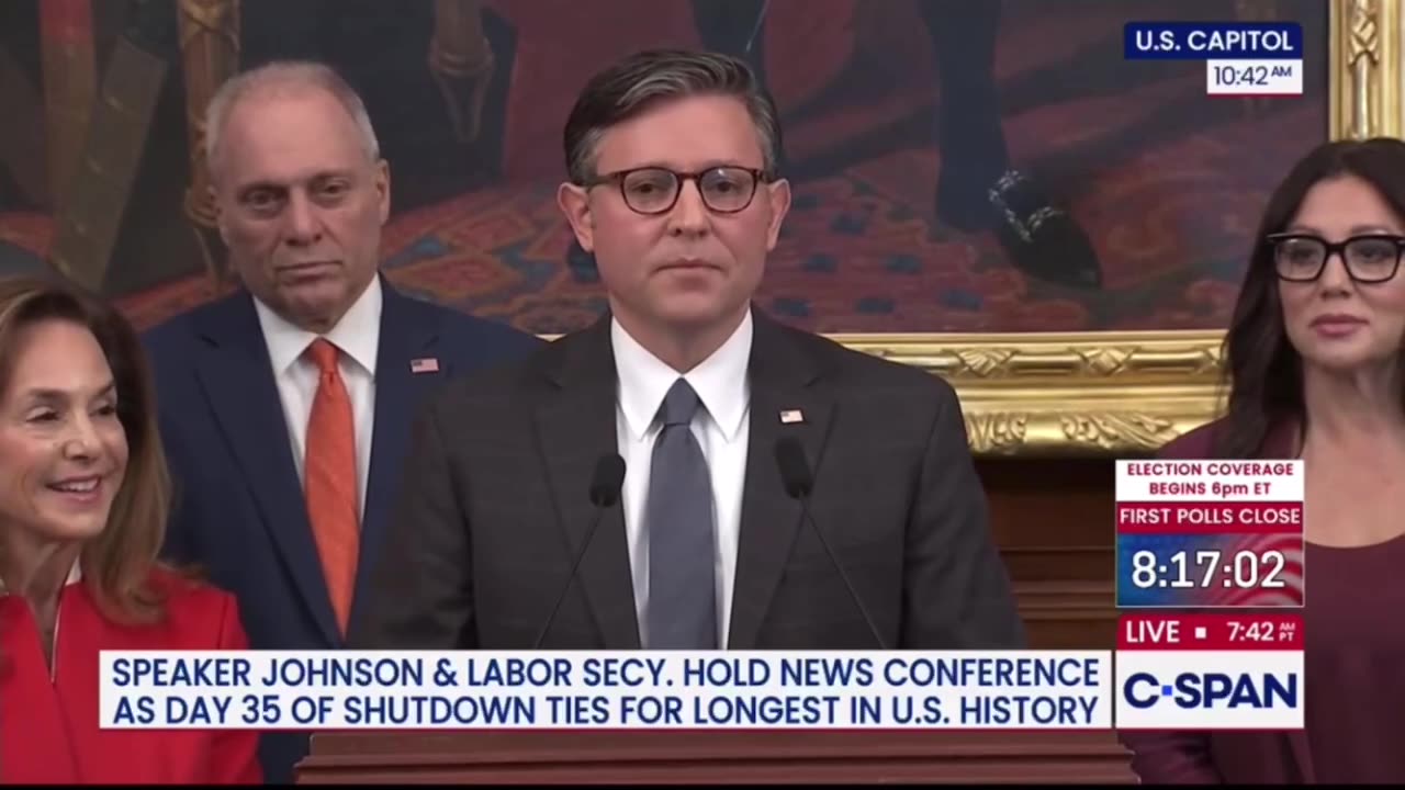 Mike Johnson defends Trump's 'obligatory' Gatsby party amid SNAP cuts