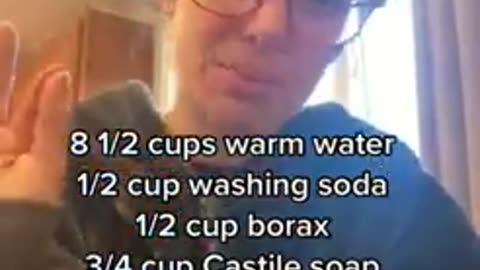 Easy to Make Homemade Non Toxic Natural Laundry Soap