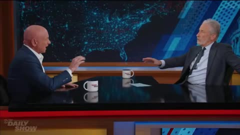 Jon Stewart Calls Out Mark Kelly’s Hypocrisy in Telling the Military to Disobey Orders