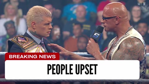 People Upset With Rock Changing WWE Plans