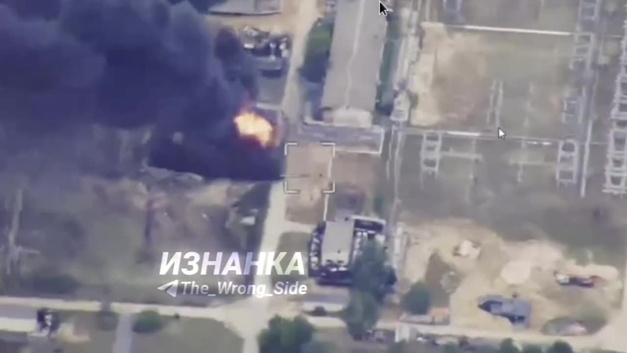 Geran Drones Hit Another Electrical Substation