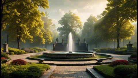 The Park Fountain. Relaxing Sounds. Drift into your own happiness.