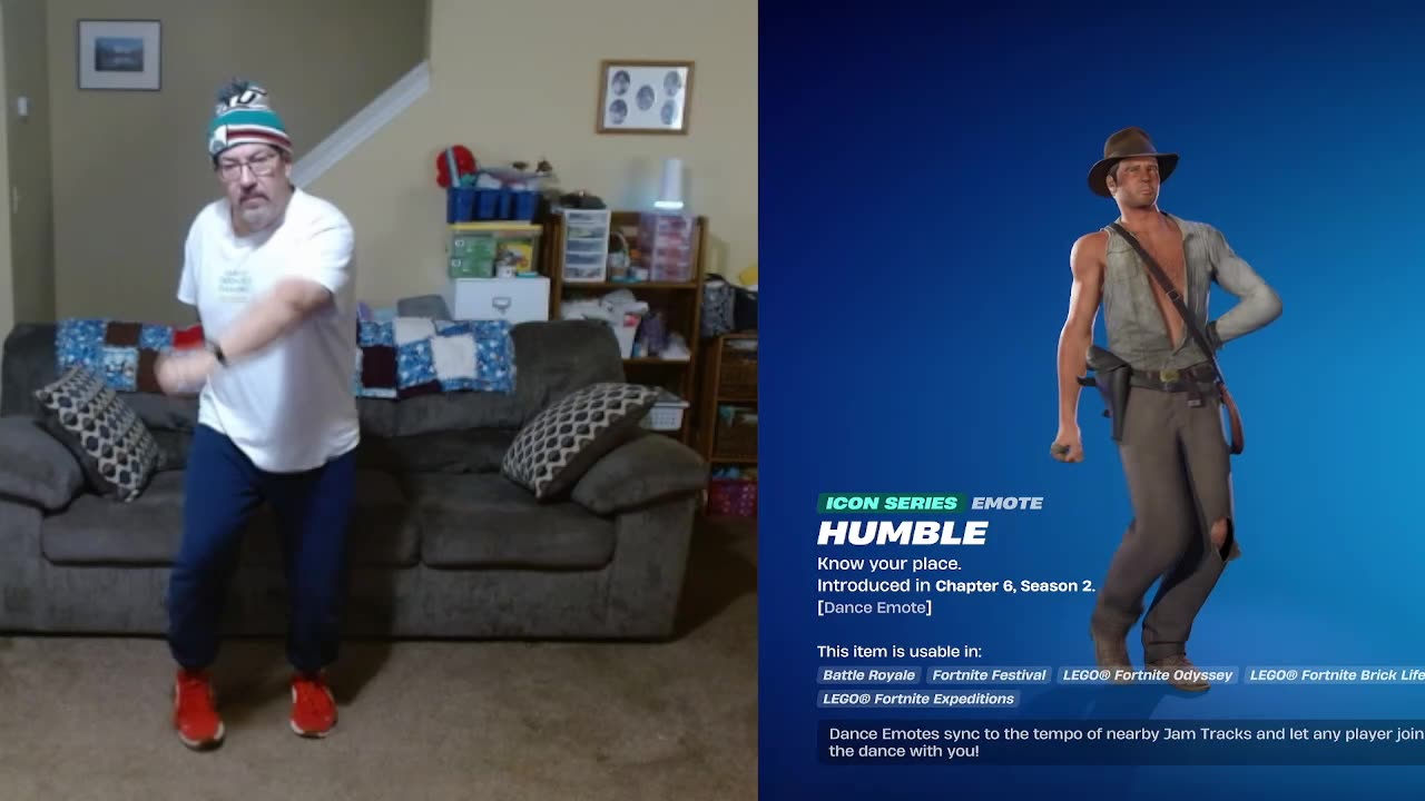 FFG Dance Fortnite Emotes Humble