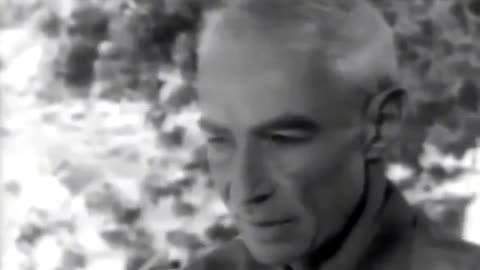 Dr. Robert Oppenheimer asked if the bomb was necessary 20 years after the war ended 1965