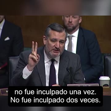 TED CRUZ responds to Democrats about the alleged politicization of the FBI and Justice