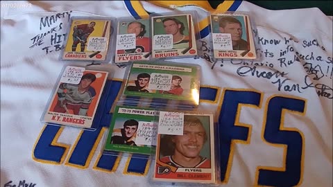 Vintage Hockey Cards at St. Jacobs