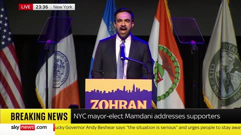 Mamdani to Trump: "Since I know you're watching. I have four words for you, Turn the volume up."