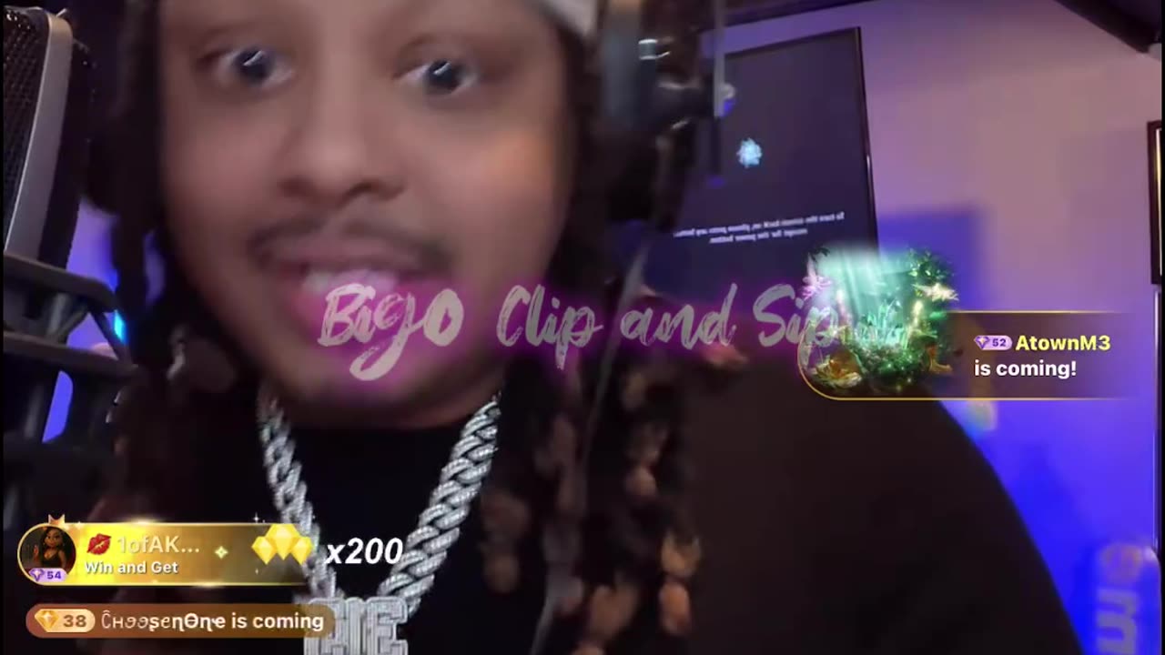 LoozeCannon roasted Keyz with original songs he wrote a while ago 12/7/25 #bigoclipandsip