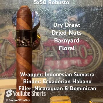 Black Works Studio S & R (The Serpent & The Rainbow) 5x50 Robusto #Short #Shorts #CigarOfTheDay