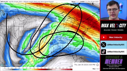 Max Velocity - A Ton Of Snow Is Coming In February, But With A Twist...